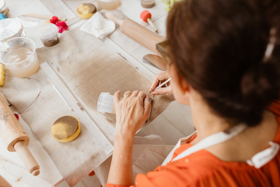 Tvůrčí dílna s materiály pro modelářství a ruční práce